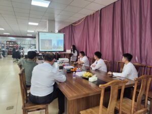 欢迎某集团领导莅临九游娱乐九游（ninegame）官方网站登录考察洽谈